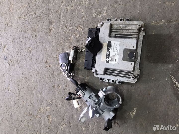 Блок управления двигателем эбу солярис 1