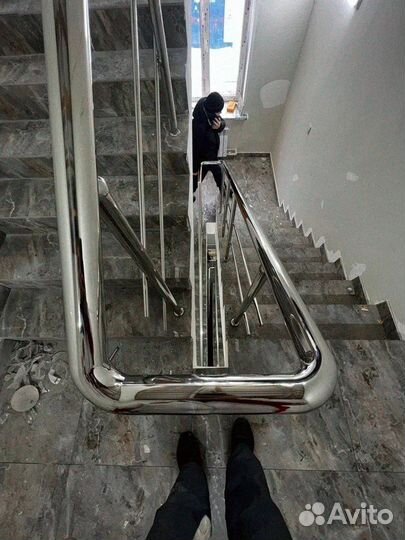 Перила из нержавейки