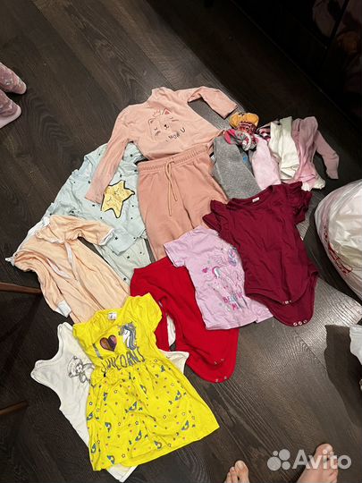 Вещи пакетом на девочку 1 год