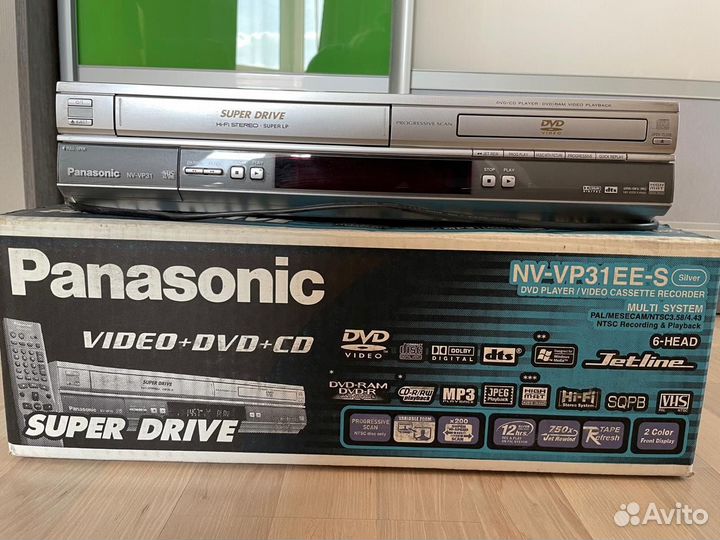 Dvd vhs recorder Panasonic NV-VP31EE-S