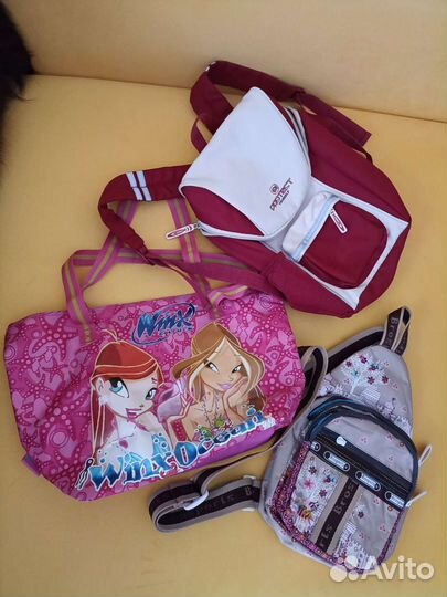 Рюкзаки и сумки для девочки