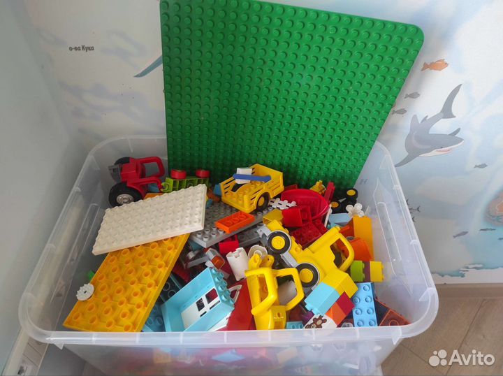 Lego дупло/lego duplо. Контейнер