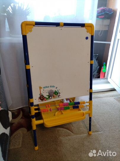 Мольберт детский двухсторонний для рисования