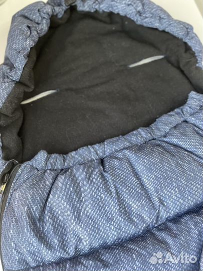 Зимний конверт в коляску