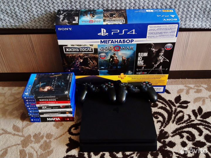 Игровая приставка sony playstation 4