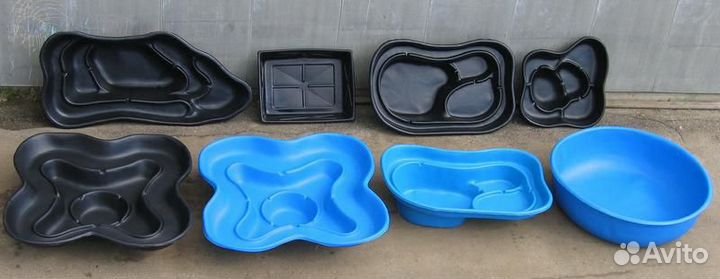 Продажа пластиковых прудов разных обьемов