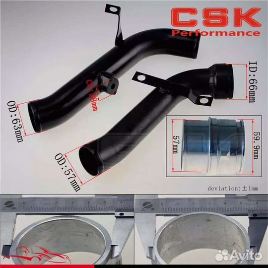 Буст пайпы VAG 1.8 2.0 Gen2, Gen3, инлет