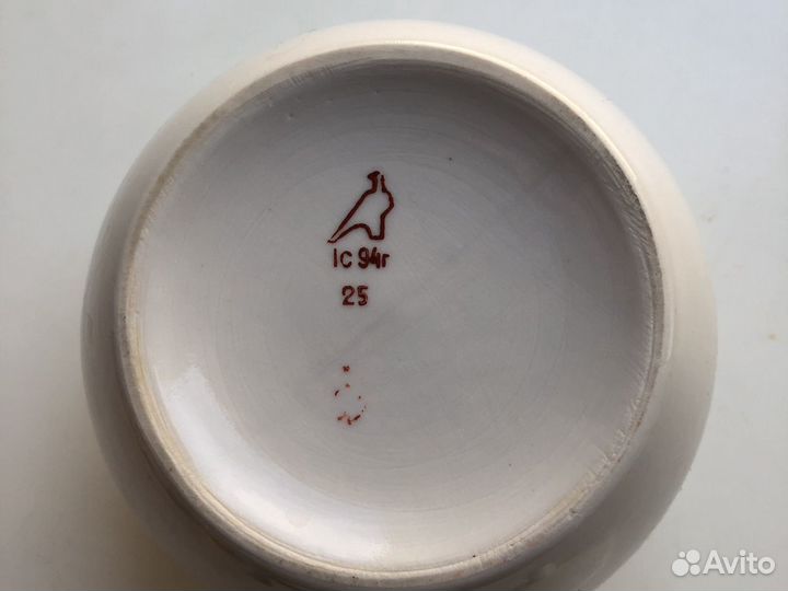 Сахарница керамическая Россия