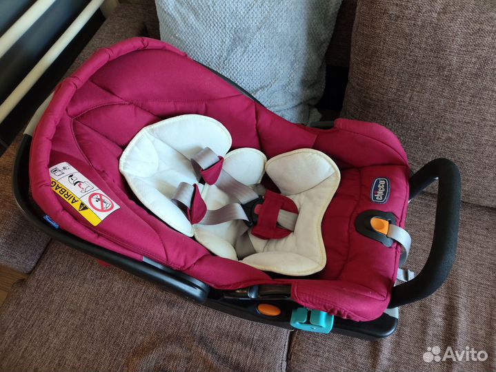 Автолюлка Chicco 0-13 кг с базой KeyFit