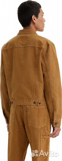 Джинсовая куртка хаки Levis Men The Trucker Jacket