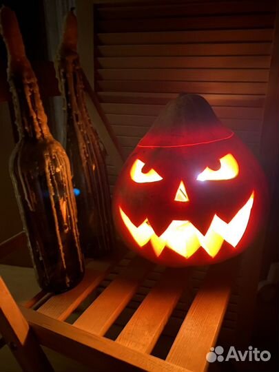 Тыква на хэллоуин