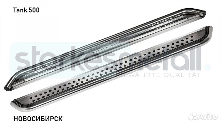 Пороги подножки Tank 500 Style