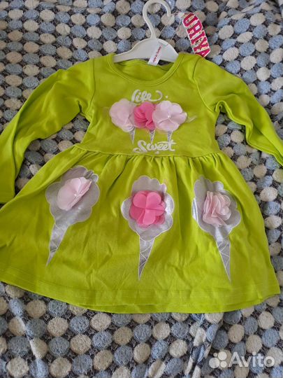Платье для девочки 80