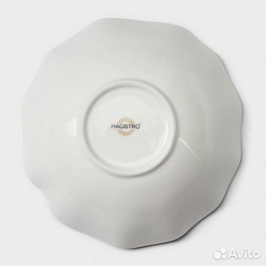 2 шт. Салатник фарфоровый фигурный Magistro La Per