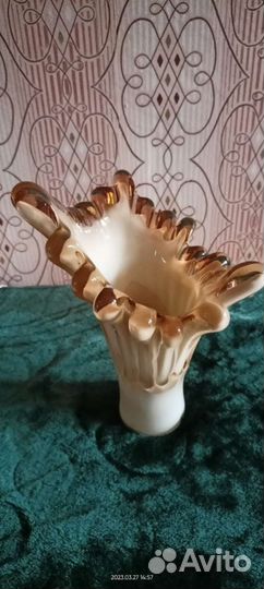 Ваза цветное стекло