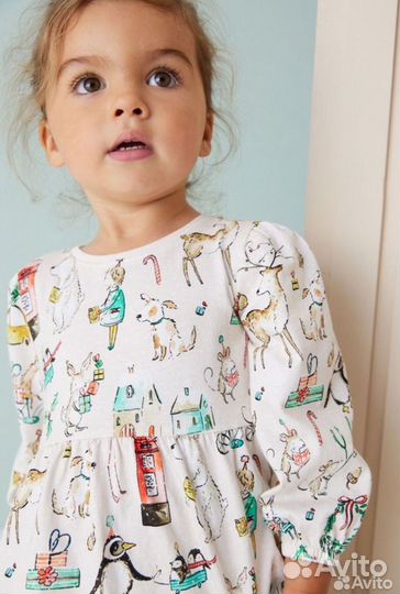 Next платье для девочек 4-5 дет