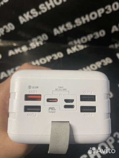 Power bank 60.000mAh hoco J86B с быстрой зарядкой