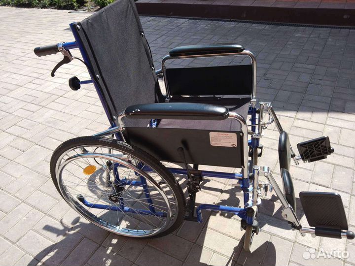 Коляска инвалидная складная Н008