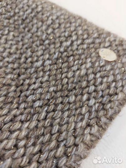 Шапка и снуд. Коричневый комплект