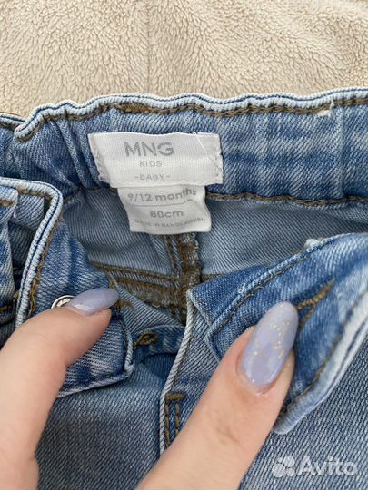 Джинсы на девочку 80 Mango
