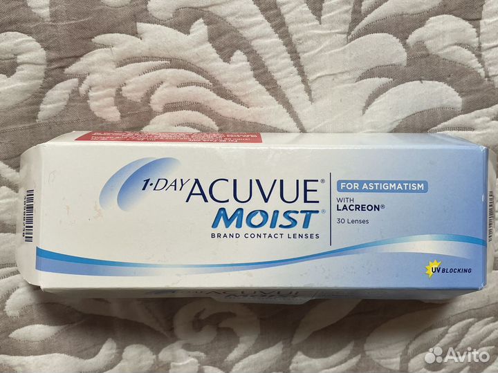 Линзы acuvue moist астигматизм