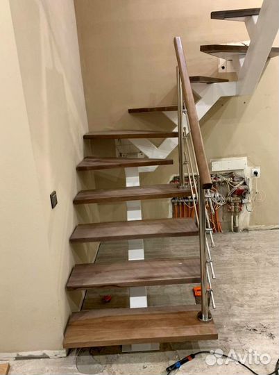 Обшивка ступеней Буком