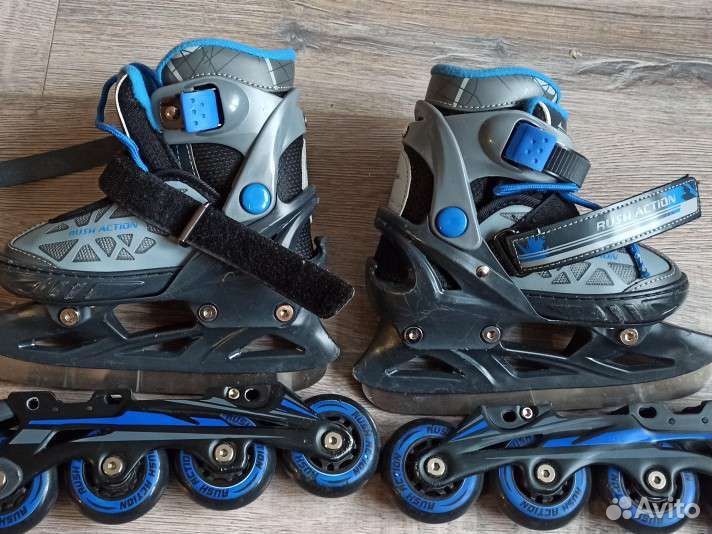 Коньки-ролики детские раздвижные