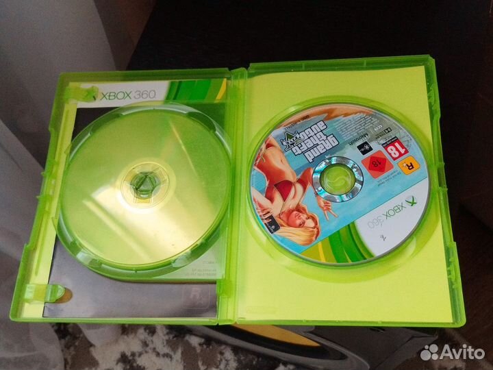 Диск GTA5 лицензия на Xbox 360
