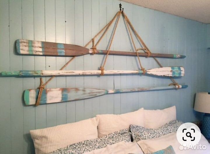 Деревянные весла; весла Ял-6