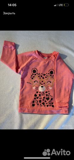 Пакет вещей на девочку 86