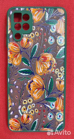 Чехол Samsung A12/M12 (матовый/силикон/защита)