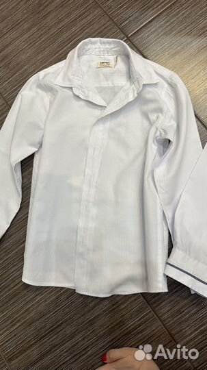 Рубашка для мальчика 128
