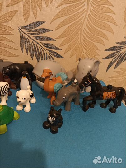 Lego duplo человечки,животные