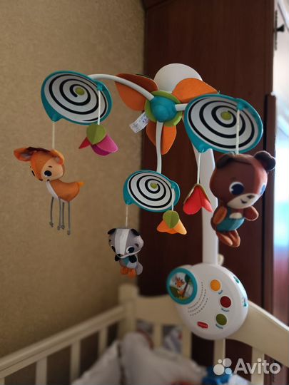 Мобиль на кроватку tiny love, дуга tiny love