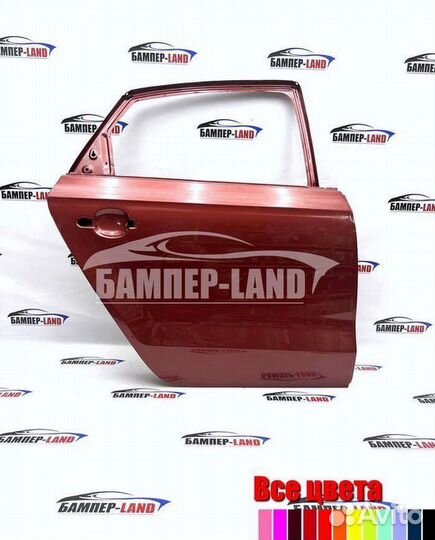 Дверь задняя Фольксваген Поло новая любой цвет