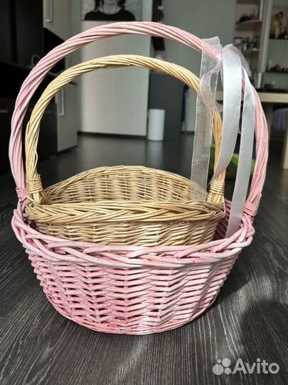 Корзина плетеная
