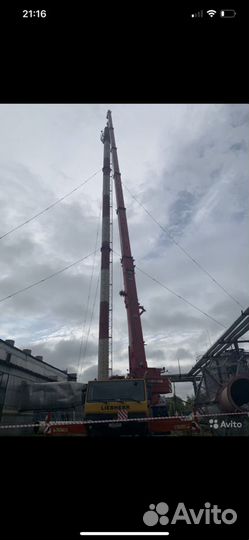 Услуги автокрана 80 тонн Liebherr 48 метров