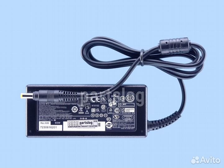 Блок питания для HP 18.5V 3.5A 4.8x1.7mm 65W