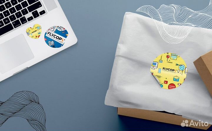 Печать наклеек, стикеров, этикеток