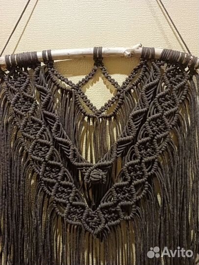 Настенное панно макраме
