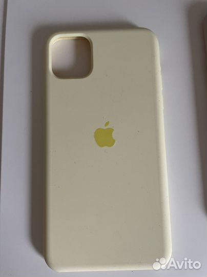 Чехол на iPhone 11 pro max swarovski/лимонный
