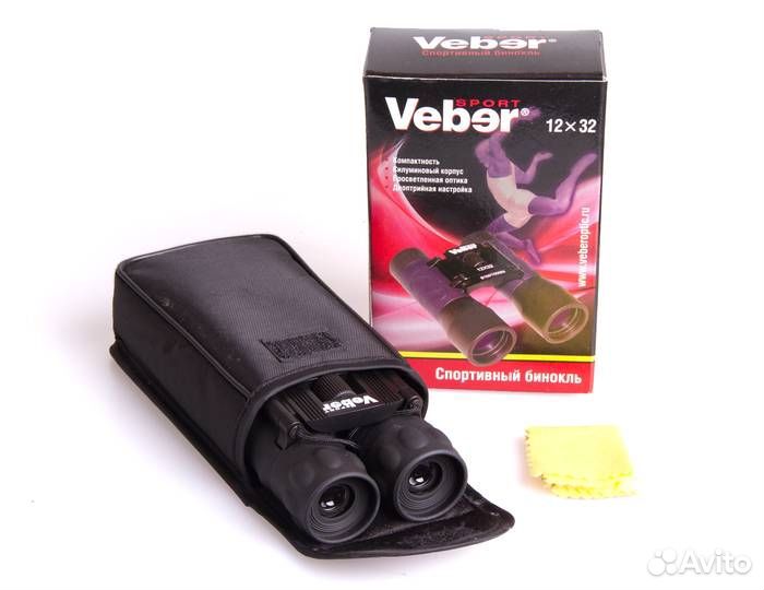 Бинокль Veber Sport бн 12x32 (11015)