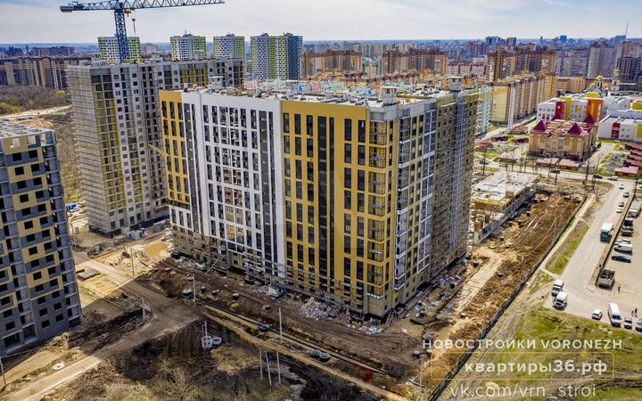 3-к. квартира, 89,7 м², 9/17 эт.