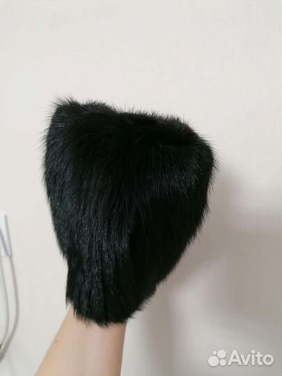 Шапка норковая женская