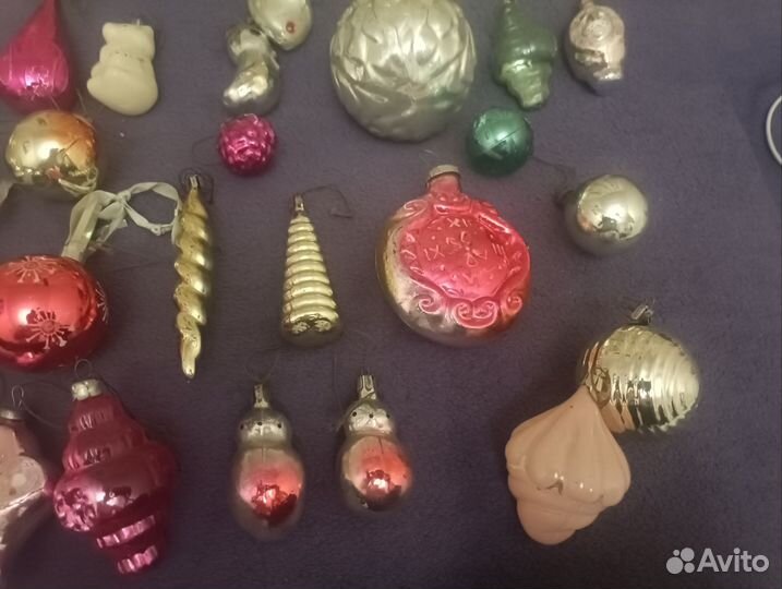 Елочные игрушки СССР