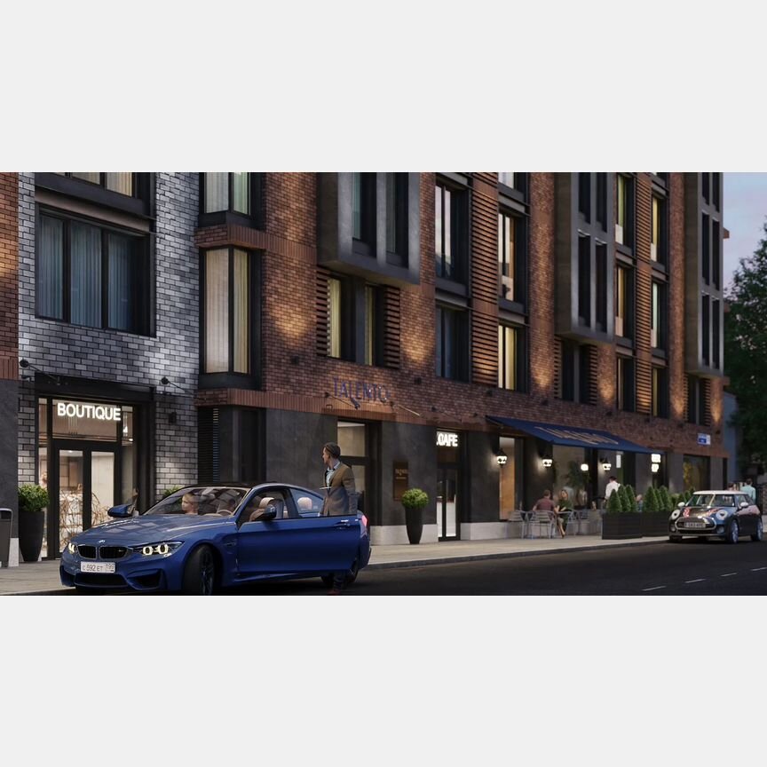 Квартира-студия, 39,7 м², 6/12 эт.