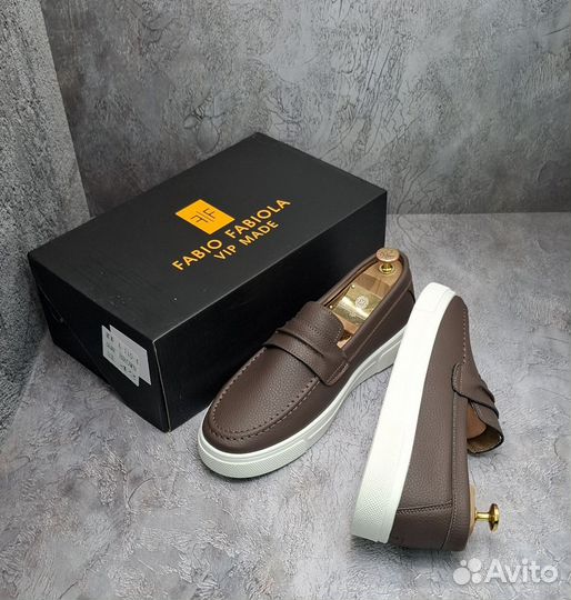 Туфли лоферы мужские, мокасин весна