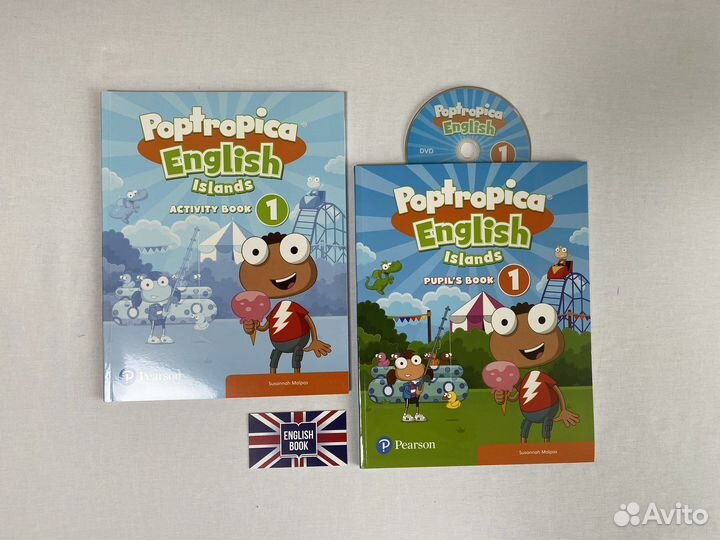 Poptropica English islands 1/ (AB,PB,CD) новый