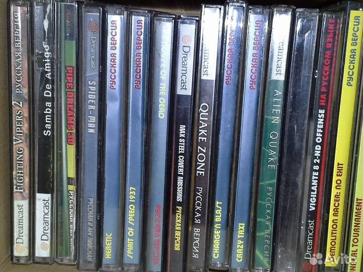 Sega Dreamcast диски