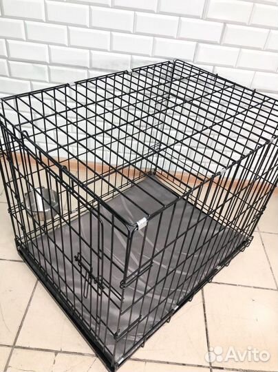 Клетка для собак металлический поддон магазин новы